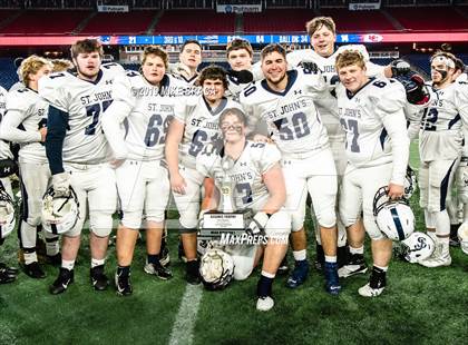 Thumbnail 1 in Catholic Memorial vs. St. John's Prep (MIAA Division 1 State Final) photogallery.