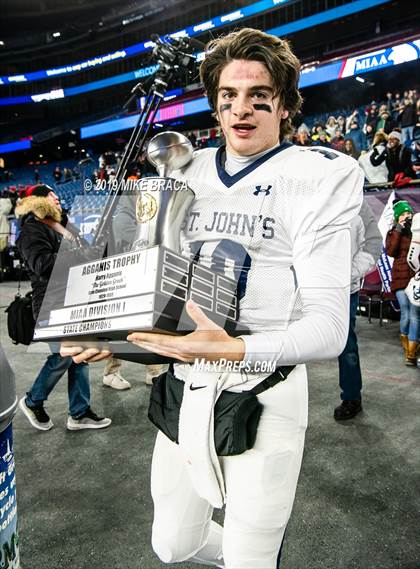 Thumbnail 1 in Catholic Memorial vs. St. John's Prep (MIAA Division 1 State Final) photogallery.