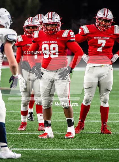 Thumbnail 2 in Catholic Memorial vs. St. John's Prep (MIAA Division 1 State Final) photogallery.