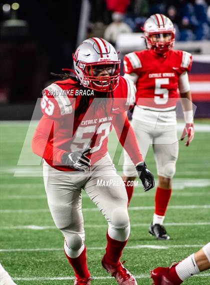 Thumbnail 3 in Catholic Memorial vs. St. John's Prep (MIAA Division 1 State Final) photogallery.