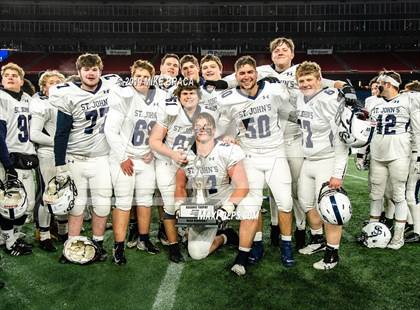 Thumbnail 2 in Catholic Memorial vs. St. John's Prep (MIAA Division 1 State Final) photogallery.