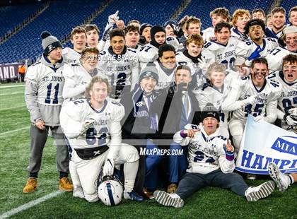 Thumbnail 1 in Catholic Memorial vs. St. John's Prep (MIAA Division 1 State Final) photogallery.