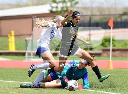 Thumbnail 1 in Arapahoe vs. Broomfield (CHSAA 5A Semifinal) photogallery.