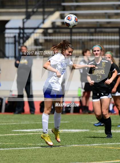 Thumbnail 1 in Arapahoe vs. Broomfield (CHSAA 5A Semifinal) photogallery.
