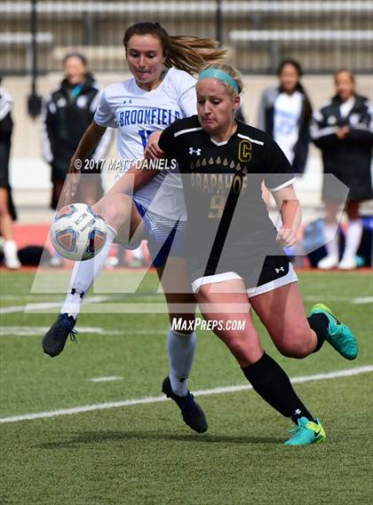 Thumbnail 2 in Arapahoe vs. Broomfield (CHSAA 5A Semifinal) photogallery.