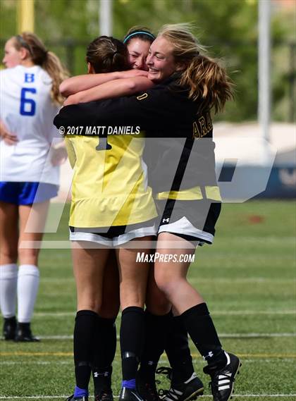 Thumbnail 3 in Arapahoe vs. Broomfield (CHSAA 5A Semifinal) photogallery.