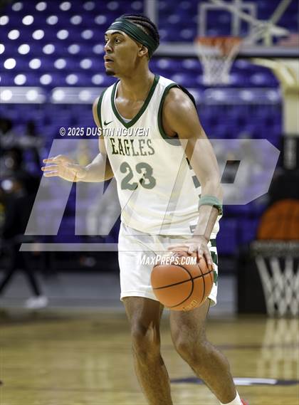 Thumbnail 1 in Dickinson vs. Cypress Falls (Houston Methodist Cy-Hoops Invitational) photogallery.