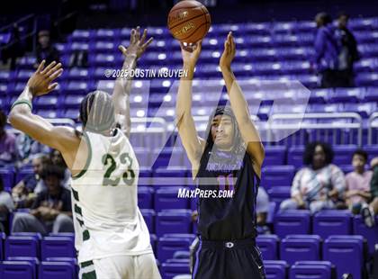 Thumbnail 1 in Dickinson vs. Cypress Falls (Houston Methodist Cy-Hoops Invitational) photogallery.