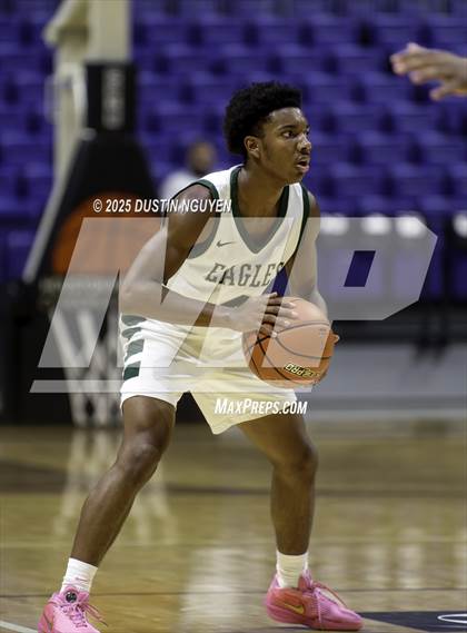 Thumbnail 1 in Dickinson vs. Cypress Falls (Houston Methodist Cy-Hoops Invitational) photogallery.