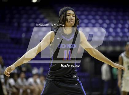 Thumbnail 3 in Dickinson vs. Cypress Falls (Houston Methodist Cy-Hoops Invitational) photogallery.
