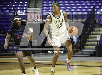 Thumbnail 2 in Dickinson vs. Cypress Falls (Houston Methodist Cy-Hoops Invitational) photogallery.