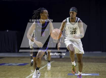 Thumbnail 3 in Dickinson vs. Cypress Falls (Houston Methodist Cy-Hoops Invitational) photogallery.