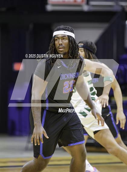 Thumbnail 1 in Dickinson vs. Cypress Falls (Houston Methodist Cy-Hoops Invitational) photogallery.