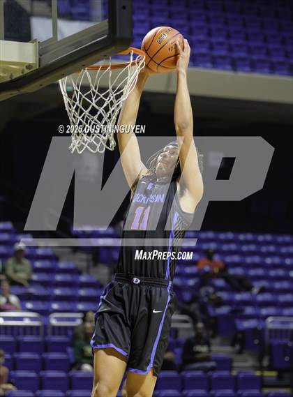 Thumbnail 1 in Dickinson vs. Cypress Falls (Houston Methodist Cy-Hoops Invitational) photogallery.