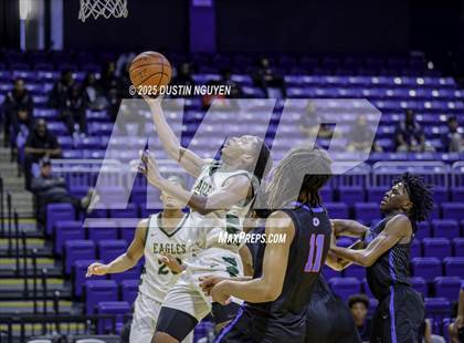 Thumbnail 3 in Dickinson vs. Cypress Falls (Houston Methodist Cy-Hoops Invitational) photogallery.