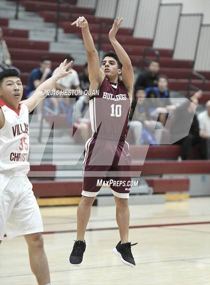 Thumbnail 2 in Calexico vs. Village Christian (Rancho Mirage Holiday Invitational) photogallery.