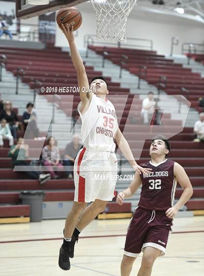 Thumbnail 3 in Calexico vs. Village Christian (Rancho Mirage Holiday Invitational) photogallery.