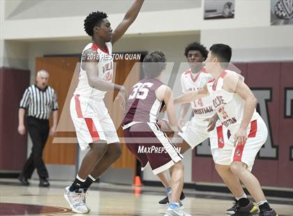 Thumbnail 2 in Calexico vs. Village Christian (Rancho Mirage Holiday Invitational) photogallery.