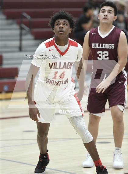 Thumbnail 1 in Calexico vs. Village Christian (Rancho Mirage Holiday Invitational) photogallery.