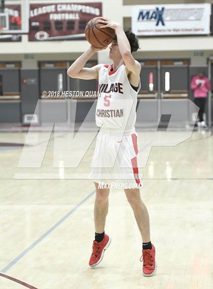 Thumbnail 1 in Calexico vs. Village Christian (Rancho Mirage Holiday Invitational) photogallery.