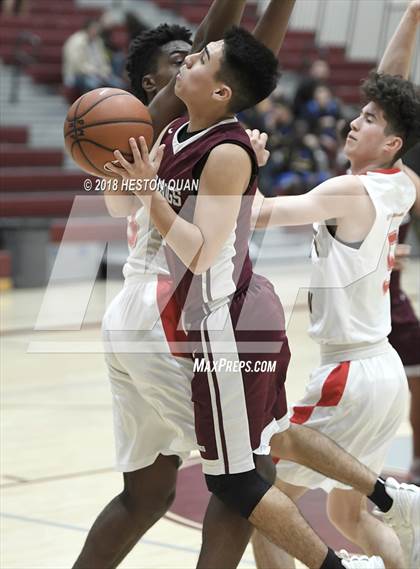 Thumbnail 1 in Calexico vs. Village Christian (Rancho Mirage Holiday Invitational) photogallery.