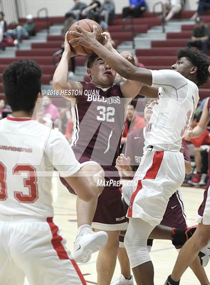 Thumbnail 3 in Calexico vs. Village Christian (Rancho Mirage Holiday Invitational) photogallery.