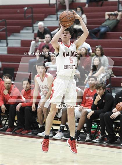 Thumbnail 3 in Calexico vs. Village Christian (Rancho Mirage Holiday Invitational) photogallery.