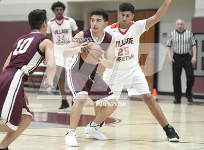 Thumbnail 1 in Calexico vs. Village Christian (Rancho Mirage Holiday Invitational) photogallery.