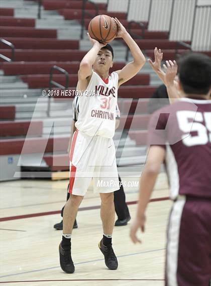 Thumbnail 3 in Calexico vs. Village Christian (Rancho Mirage Holiday Invitational) photogallery.