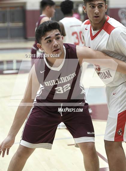 Thumbnail 3 in Calexico vs. Village Christian (Rancho Mirage Holiday Invitational) photogallery.
