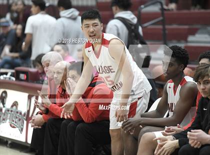 Thumbnail 3 in Calexico vs. Village Christian (Rancho Mirage Holiday Invitational) photogallery.