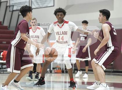 Thumbnail 3 in Calexico vs. Village Christian (Rancho Mirage Holiday Invitational) photogallery.