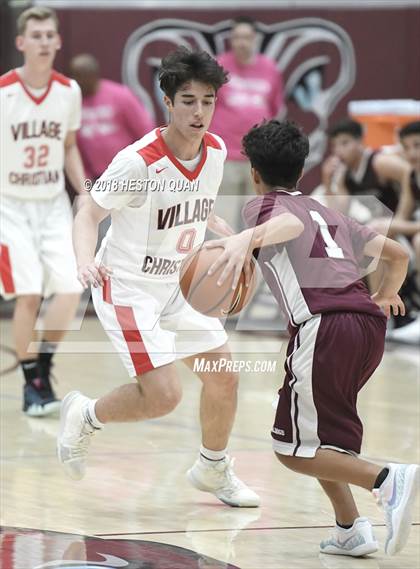 Thumbnail 3 in Calexico vs. Village Christian (Rancho Mirage Holiday Invitational) photogallery.