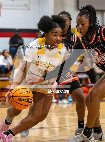 Thumbnail 2 in Oak City Prep vs. North Raleigh Christian Academy (Dreamville Winter Showcase at Berean Academy) photogallery.