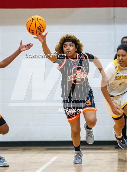 Thumbnail 3 in Oak City Prep vs. North Raleigh Christian Academy (Dreamville Winter Showcase at Berean Academy) photogallery.