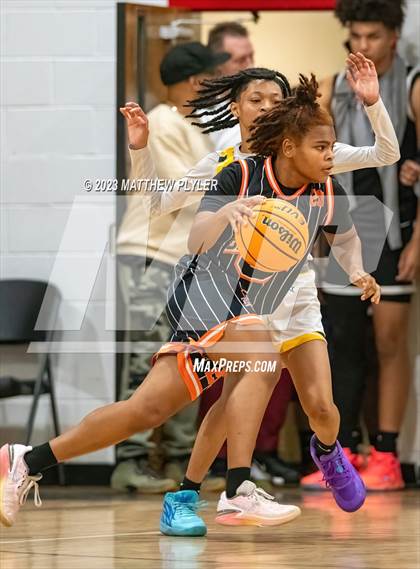 Thumbnail 3 in Oak City Prep vs. North Raleigh Christian Academy (Dreamville Winter Showcase at Berean Academy) photogallery.