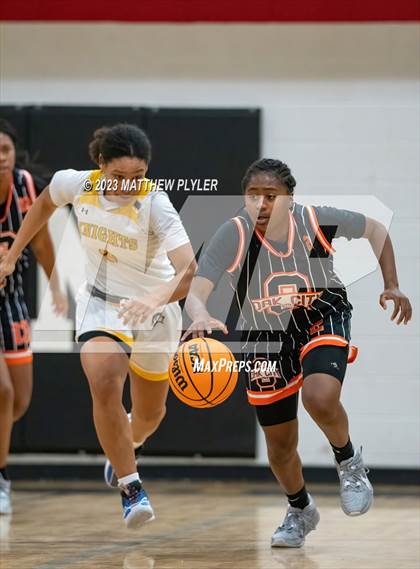 Thumbnail 1 in Oak City Prep vs. North Raleigh Christian Academy (Dreamville Winter Showcase at Berean Academy) photogallery.