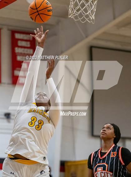Thumbnail 1 in Oak City Prep vs. North Raleigh Christian Academy (Dreamville Winter Showcase at Berean Academy) photogallery.