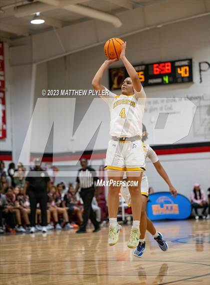 Thumbnail 1 in Oak City Prep vs. North Raleigh Christian Academy (Dreamville Winter Showcase at Berean Academy) photogallery.