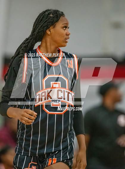 Thumbnail 2 in Oak City Prep vs. North Raleigh Christian Academy (Dreamville Winter Showcase at Berean Academy) photogallery.