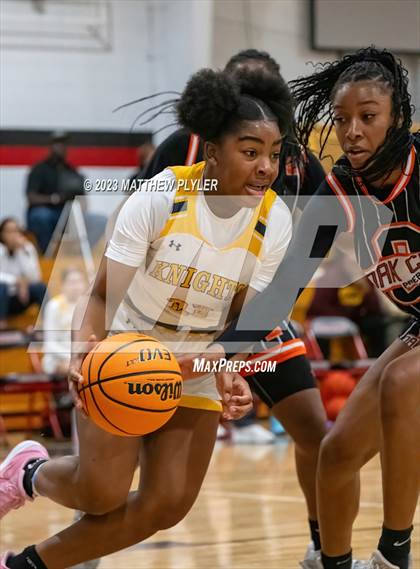 Thumbnail 3 in Oak City Prep vs. North Raleigh Christian Academy (Dreamville Winter Showcase at Berean Academy) photogallery.