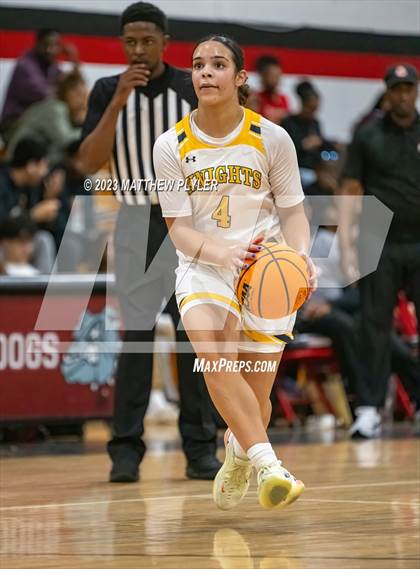 Thumbnail 3 in Oak City Prep vs. North Raleigh Christian Academy (Dreamville Winter Showcase at Berean Academy) photogallery.