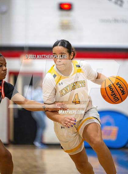 Thumbnail 1 in Oak City Prep vs. North Raleigh Christian Academy (Dreamville Winter Showcase at Berean Academy) photogallery.