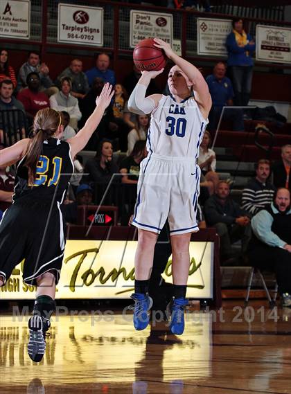 Thumbnail 3 in Gatlinburg-Pittman vs. Christian Academy of Knoxville  (TSSAA Region 2-AA Semifinal) photogallery.