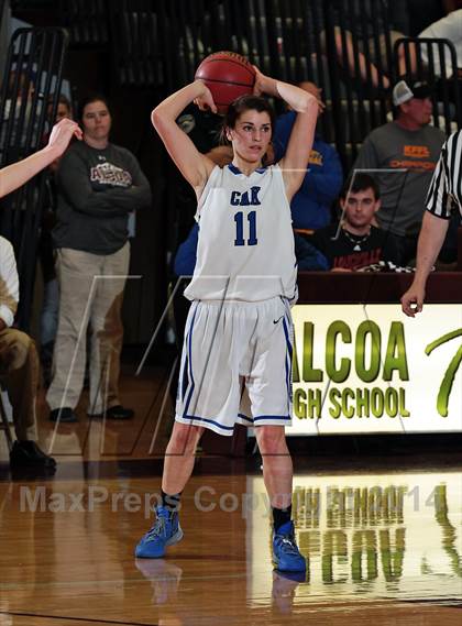Thumbnail 1 in Gatlinburg-Pittman vs. Christian Academy of Knoxville  (TSSAA Region 2-AA Semifinal) photogallery.