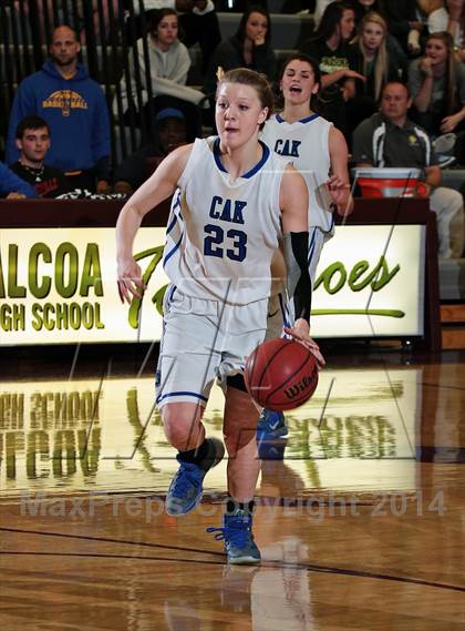 Thumbnail 2 in Gatlinburg-Pittman vs. Christian Academy of Knoxville  (TSSAA Region 2-AA Semifinal) photogallery.