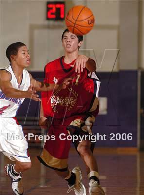 Thumbnail 2 in Cornerstone vs. Christian Brothers (St. Hope Holiday Classic) photogallery.