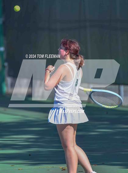 Thumbnail 2 in JV: Sunflower League Girl's JV Dual (Shawnee Mission South) photogallery.