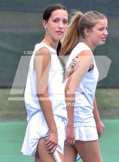 Thumbnail 2 in JV: Sunflower League Girl's JV Dual (Shawnee Mission South) photogallery.