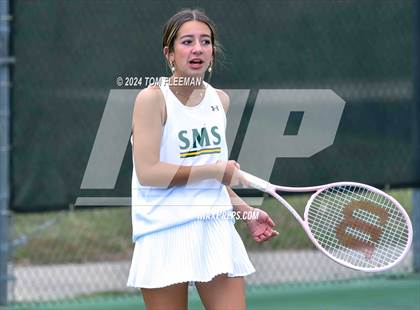 Thumbnail 3 in JV: Sunflower League Girl's JV Dual (Shawnee Mission South) photogallery.